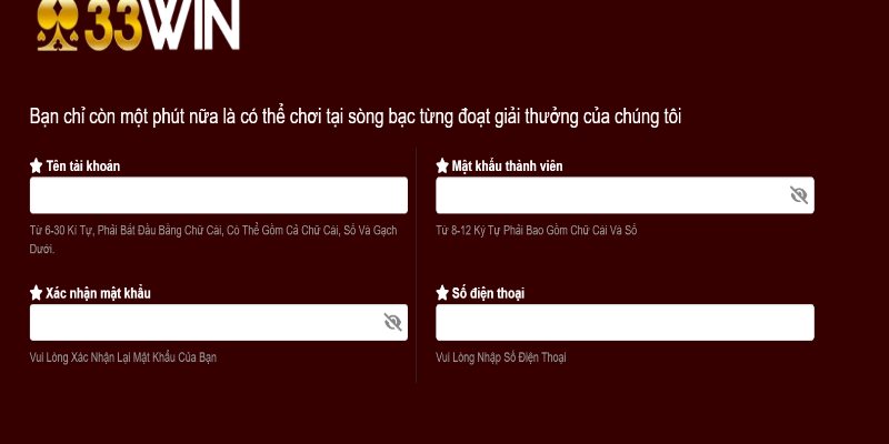 Điền chuẩn thông tin được đơn vị yêu cầu